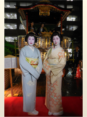 赤坂氷川神社山車展示