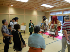 赤坂氷川山車人形展示 at 赤坂氷川神社「社宝展」