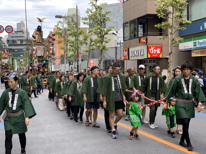 令和７年度赤坂氷川祭　神幸祭