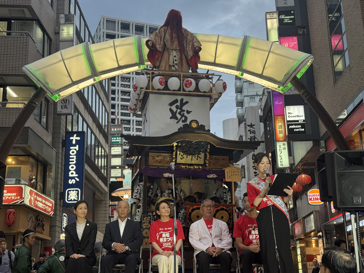 令和７年度赤坂氷川祭　宵宮巡行